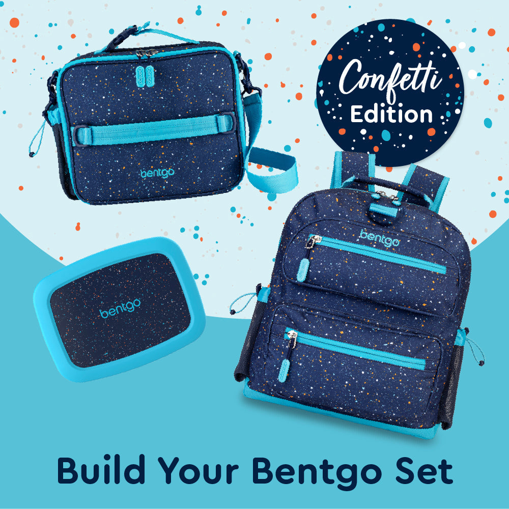 Bentgo® Kids Lunch Bag - Abyss Blue Speckle Confetti | Build Your Bentgo Set