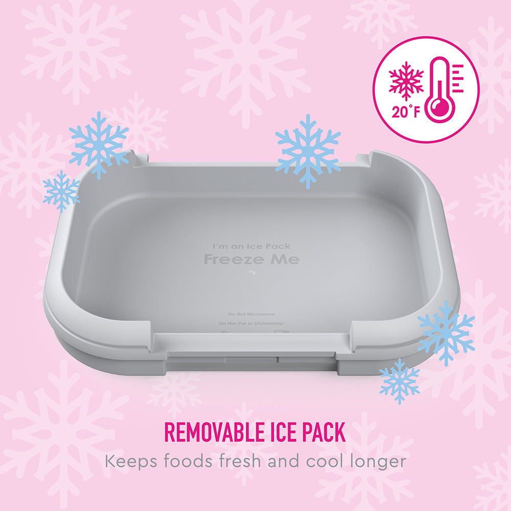 Bentgo® Chill Kids Lunch & Snack Box - Fuchsia/Teal