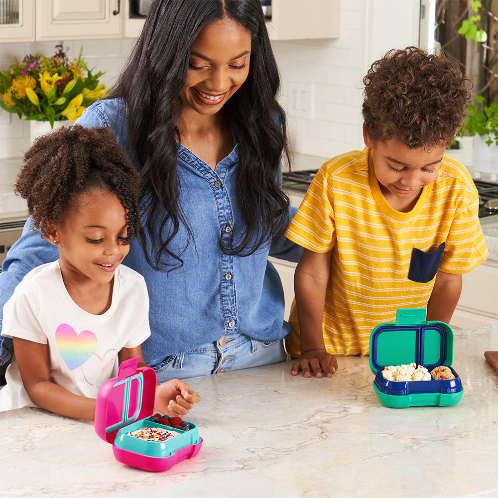 Bentgo® Chill Kids Lunch & Snack Box - Green/Navy